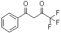 CAS # 326-06-7, omega-(Trifluoroacetyl)acetophenone, Benzoyl(trifluoroacetyl)methane, Benzoyl-1,1,1-trifluoroacetone, NSC 405720, NSC 42628