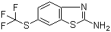 CAS # 326-45-4, 2-Amino-6-(trifluoromethylsufanyl)benzothiazole