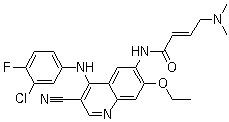 CAS # 326894-84-2, 3-Cyano-4-[(3-chloro-4-fluorophenyl)amino]-6-[[4-(N,N-dimethylamino)-1-oxo-2-buten-1-yl]amino]-7-ethoxyquinoline