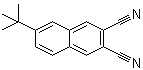 structure of CAS# 32703-82-5, 6-叔丁基萘-2,3-二甲腈