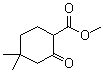 structure of CAS# 32767-46-7, 4,4-二甲基-2-氧代环己烷羧酸甲酯