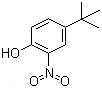 structure of CAS# 3279-07-0, 邻硝基对叔丁基苯酚