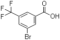 CAS # 328-67-6, 3-Bromo-5-(trifluoromethyl)benzoic acid