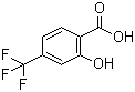 CAS # 328-90-5, 4-Trifluoromethylsalicylic acid, 2-Hydroxy-4-(trifluoromethyl)benzoic acid