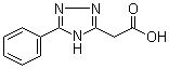 structure of CAS# 328084-14-6, (5-Phenyl-4H-1,2,4-triazol-3-yl)acetic acid