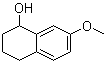 CAS # 32820-10-3, 7-Methoxy-1-tetralol, 7-Methoxy-alpha-tetralol, (RS)-1-Hydroxy-7-methoxytetralin