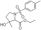 CAS # 3284-52-4, Ethyl 3-hydroxy-3-methyl-1-tosylpyrrolidine-2-carboxylate