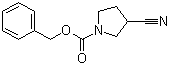 (R)-1-N-Cbz-3-cyanopyrrolidine molecular structure (CAS 329012-80-8)