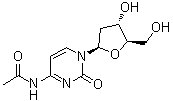 structure of CAS# 32909-05-0, N4-Acetyl-2'-deoxycytidine