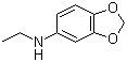 CAS # 32953-14-3, N-Ethyl-3,4-(methylenedioxy)aniline, N-Ethyl-1,3-benzodioxol-5-amine
