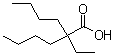 CAS # 32970-62-0, 2-Butyl-2-ethylhexanoic acid, alpha-Butyl-alpha-ethylcaproic acid
