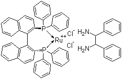 CAS # 329735-87-7, Dichloro[(S)-(-)-2,2'-bis(diphenylphosphino)-1,1'-binaphthyl][(1R,2R)-(+)-1,2-diphenylethylenediamine]ruthenium(II)