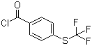 structure of CAS# 330-14-3, 4-三氟甲硫基苯甲酰氯