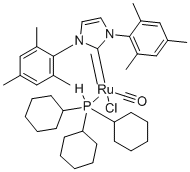 CAS # 330197-31-4, (SP-5-53)-Carbonylchloro[1,3-dihydro-1,3-bis(2,4,6-trimethylphenyl)-2H-imidazol-2-ylidene]hydro(tricyclohexylphosphine)ruthenium