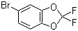 structure of CAS# 33070-32-5, 5-Bromo-2,2-difluorobenzodioxole