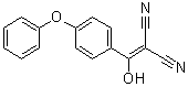 CAS # 330792-68-2, 2-[(Hydroxy)(4-phenoxyphenyl)methylene]malononitrile, 2-[Hydroxy(4-phenoxyphenyl)methylene]propanedinitrile, 1,1-Dicyano-2-hydroxy-2-(4-phenoxyphenyl)ethene