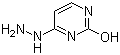 structure of CAS# 3310-41-6, 2-Hydroxy-4-hydrazinopyrimidine