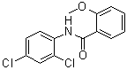 structure of CAS# 331435-43-9, N-(2,4-二氯苯基)-2-甲氧基苯甲酰胺