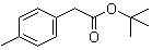 CAS # 33155-60-1, tert-Butyl 4-methylbenzeneacetate, tert-Butyl p-tolylacetate