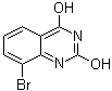 structure of CAS# 331646-99-2, 8-Bromoquinazoline-2,4-diol