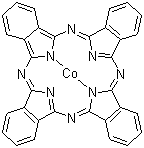 CAS # 3317-67-7, Cobalt(II) phthalocyanine, Phthalocyanine cobalt(II) salt, [29H,31H-Phthalocyaninato-N29,N30,N31,N32]cobalt