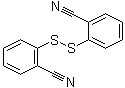 CAS # 33174-74-2, Bis(2-cyanophenyl) disulfide, 2,2'-Dicyanodiphenyl disulfide, NSC 677458