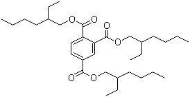 structure of CAS# 3319-31-1, Trioctyl trimellitate