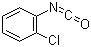 CAS # 3320-83-0, 2-Chlorophenyl isocyanate, 1-Chloro-2-isocyanato-benzene