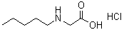 CAS # 33211-98-2, N-Pentylglycine hydrochloride, 2-(n-Pentylamino)acetic acid hydrochloride
