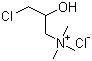 CAS # 3327-22-8, 3-Chloro-2-hydroxypropyltrimethyl ammonium chloride, (+/-)-(3-Chloro-2-hydroxypropyl)trimethylammonium chloride