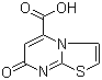 structure of CAS# 33304-84-6, 7-氧代-7H-[1,3]噻唑并[3,2-a]嘧啶-5-羧酸