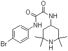 CAS 登录号：333352-59-3, NBD-557, N-(4-溴苯基)-N'-(2,2,6,6-四甲基哌啶-4-基)草酰胺