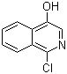 structure of CAS# 3336-43-4, 1-Chloroisoquinolin-4-ol