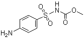 CAS # 3337-71-1, Asulam, [(4-Aminophenyl)sulfonyl]carbamic acid methyl ester, Methyl [(4-aminophenyl)sulfonyl]carbamate, Methyl sulfanilylcarbamate, Asilan, Asulox, Jonnix, MB 9057