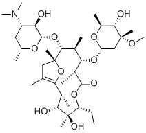 structure of CAS# 33396-29-1, 红霉素 EP 杂质E
