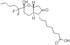 structure of CAS# 333963-40-9, 鲁比前列酮