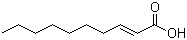 CAS 登录号：334-49-6, (E)-2-癸烯酸
