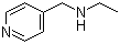 CAS # 33403-97-3, 4-(Ethylaminomethyl)pyridine, N-(4-Pyridylmethyl)ethylamine