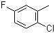 structure of CAS# 33406-96-1, 2-氯-5-氟甲苯