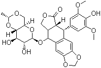 structure of CAS# 33419-42-0, Etoposide