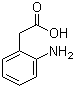 structure of CAS# 3342-78-7, 2-氨基苯乙酸