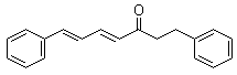structure of CAS# 33457-62-4, (4E,6E)-1,7-二苯基-4,6-庚二烯-3-酮