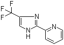 structure of CAS# 33468-85-8, 2-(2-吡啶基)-4-三氟甲基咪唑
