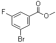 CAS # 334792-52-8, 3-Bromo-5-fluorobenzoic acid methyl ester, Methyl 3-bromo-5-fluorobenzoate