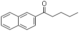 1-(2-Naphthalenyl)-1-pentanone molecular structure (CAS 33489-63-3)