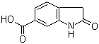 structure of CAS# 334952-09-9, 2-吲哚酮-6-羧酸