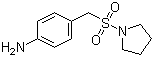 structure of CAS# 334981-10-1, N-[(4-Aminophenyl)-methylsulfonyl]pyryolidine