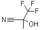 2-Trifluoromethyl-2-hydroxypropionitrile molecular structure (CAS 335-08-0)