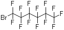 Perfluorohexyl bromide molecular structure (CAS 335-56-8)