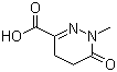 structure of CAS# 33548-32-2, 1-甲基-6-氧代-1,4,5,6-四氢哒嗪-3-甲酸